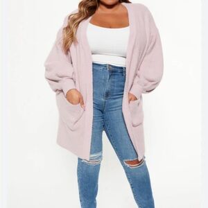 HUE Soft Blush Cardigan